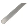 Perfil en ángulo de aluminio natural de 1 metro