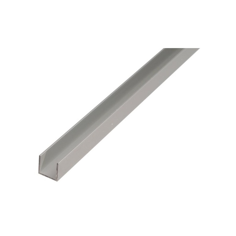 Perfil Aluminio Blanco U 12 X 26 Mm