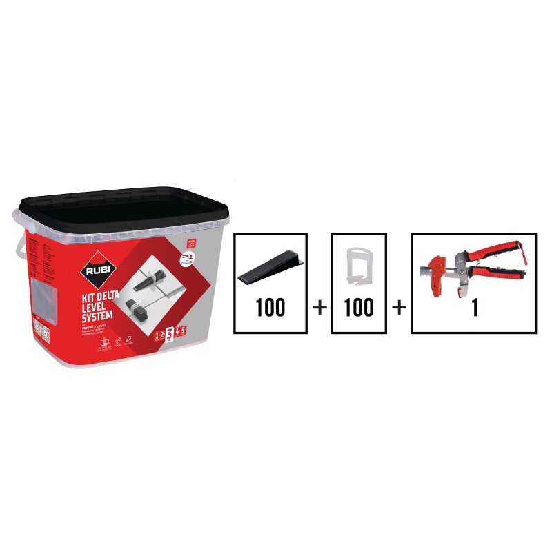 Kit sistema de nivelación Delta Level System de Rubi