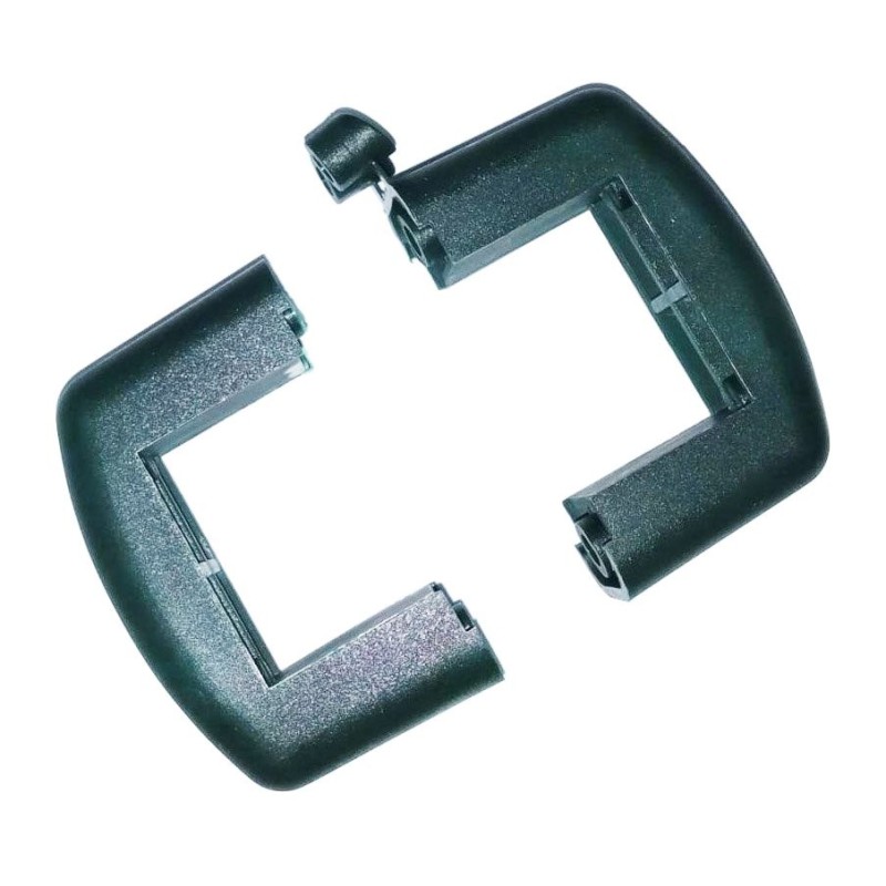 Abrazadera con tirafondo para postes cuadrados. Venta online