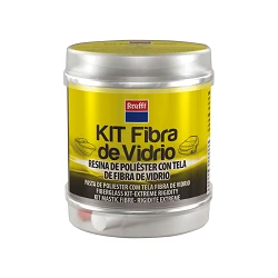 Kit Fibra de Vidrio con masilla, tela y endurecedor