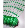 Malla de señalización verde. Rollo de 50 m.