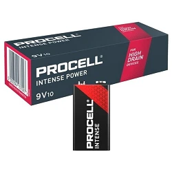 Caja de 10 pilas Intense Power 9V de Procell