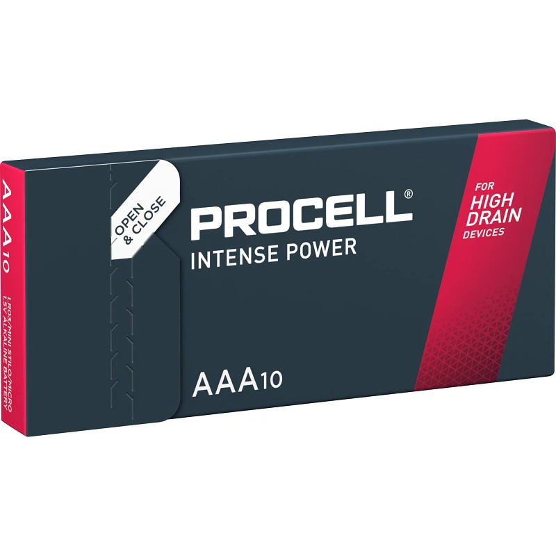 Caja de 10 pilas Intense Power AAA de Procell