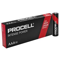 Caja de 10 pilas Intense Power AAA de Procell