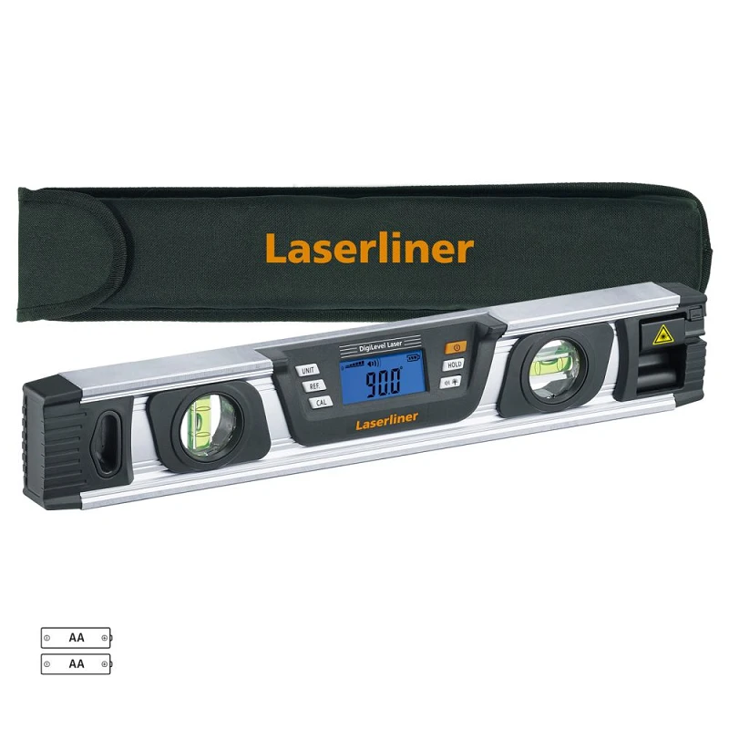 Nivel de burbuja electrónico digital DigiLevel Laser G40 de Laserliner