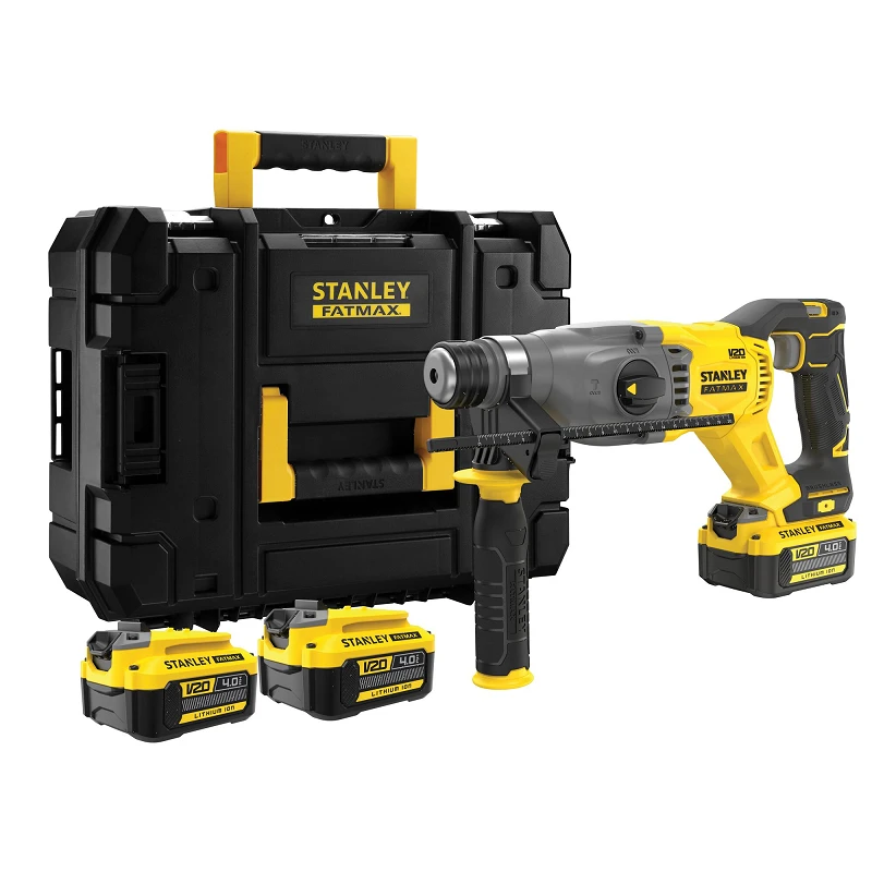 Martillo SDS-Plus Stanley Fatmax V20 con baterías. Tienda Stanley Online.