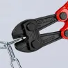 Cortavarillas con mangos con fundas Knipex