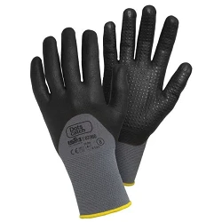 Guantes recubiertos de nitrilo foam Dots Catch