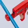 Alicate cortatubos para tubos de plástico Knipex