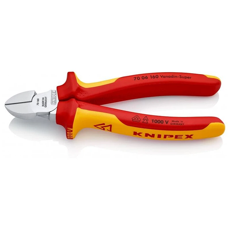 Alicate de corte diagonal aislado Knipex. Tienda online Knipex