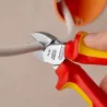 Alicate de corte diagonal aislado Knipex