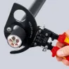 Cortacables tipo carraca aislado Knipex
