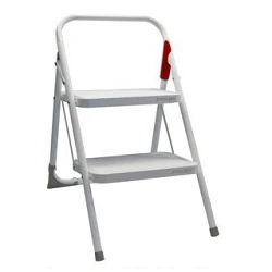 Taburete de escalera blanco M-10