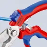 Tijeras de electricista acodadas Knipex