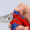 Tijeras de electricista acodadas Knipex