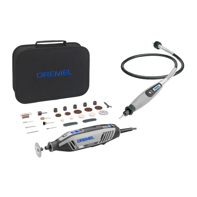 Multiherramienta Dremel 4250 1/35 más eje flexible y 35 accesorios