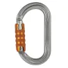 Mosquetón oval ligero OK TRIACT-LOCK de Petzl