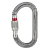 Mosquetón oval ligero OK SCREW-LOCK de Petzl