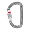 Mosquetón asimétrico ligero Am’D SCREW-LOCK de Petzl