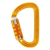 Mosquetón asimétrico ultraligero Sm'D TRIACT-LOCK de Petzl