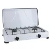 Cocina de gas esmaltada con 2 fuegos