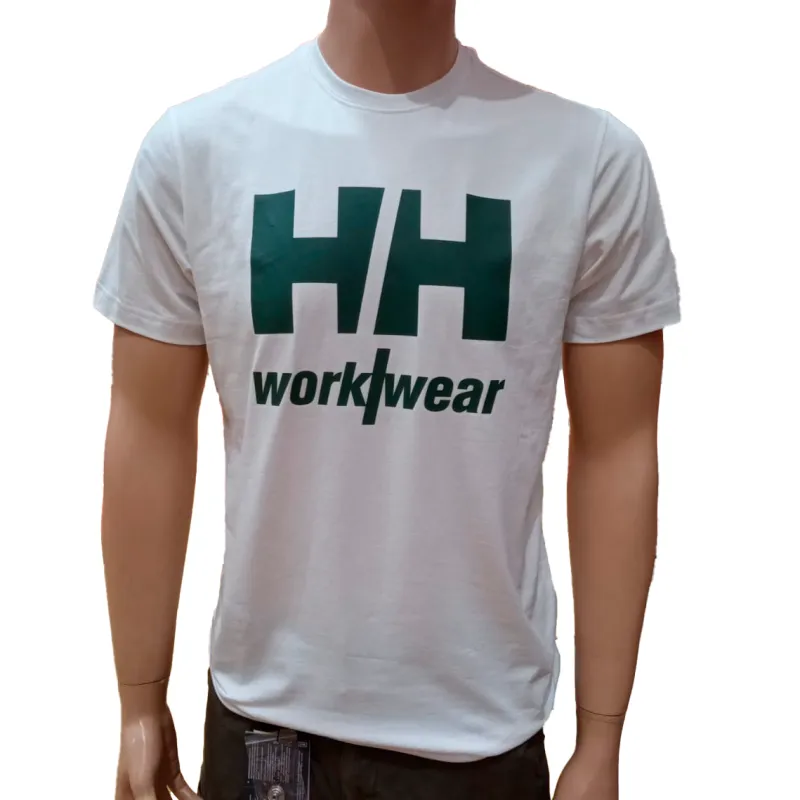 Camiseta blanca con logo HH de Helly Hansen