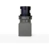 Adaptador clavija schuko 2P+T IP40