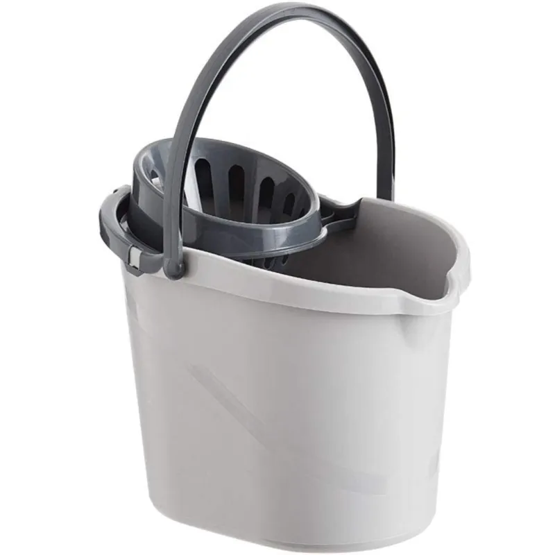 Cubo con escurridor Atomic de 14 litros.