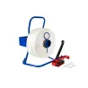 Kit de flejado con rollo de fleje de poliéster, dispensador, tensor, hebillas y cantoneras