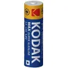 Pilas alcalinas Max Kodak AA 1,5V LR6. Blíster de 4 unidades.