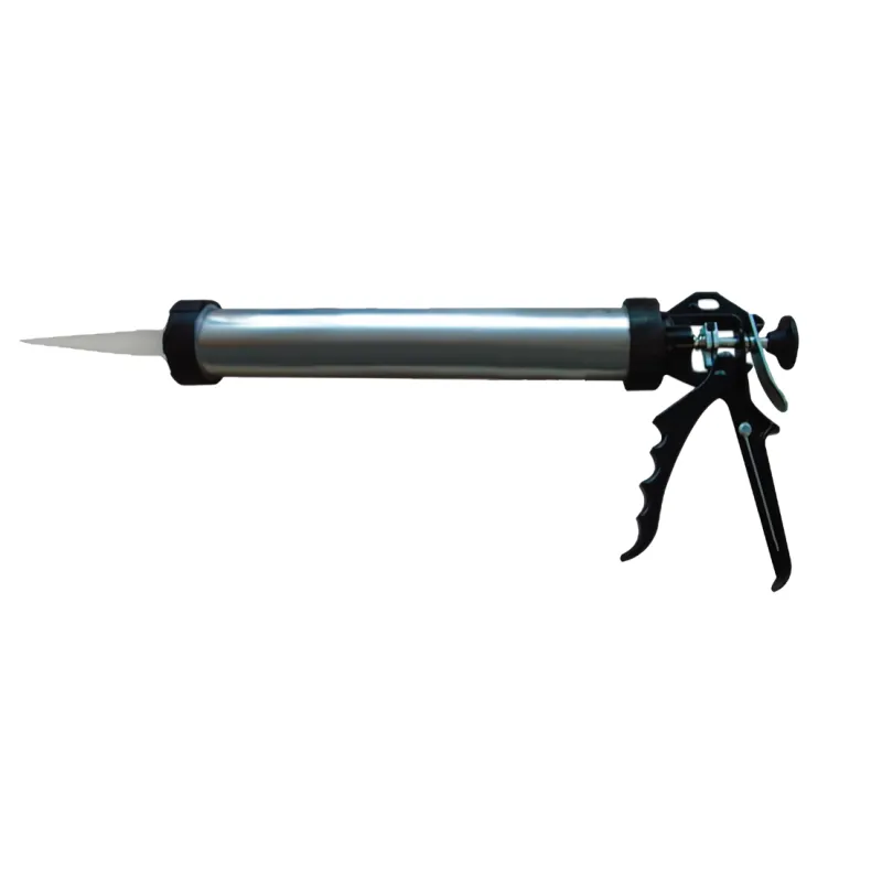 Pistola para silicona de aluminio
