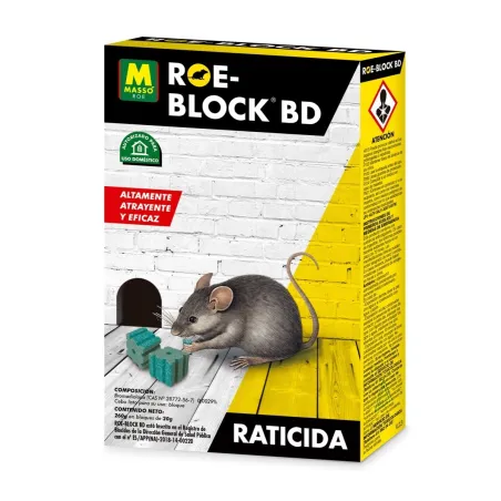 Raticida en bloque 260gr comprar