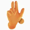 Guantes de nitrilo diamantados Grippaz. Caja de 50 unidades.