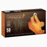 Guantes de nitrilo diamantados Grippaz. Caja de 50 unidades.