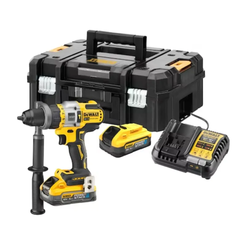 Taladro Percutor sin escobillas XR 18V XRP POWERSTACK Li-Ion 5Ah de Dewalt