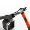 Martillo de bola con mango de fibra