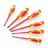 Juego de 6 destornilladores aislados VDE de Alyco