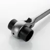 Llave de carraca de doble boca para andamios Alyco