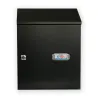 Recogecartas de acero negro de BTV