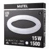Fluorescente LED T9 circular Matel