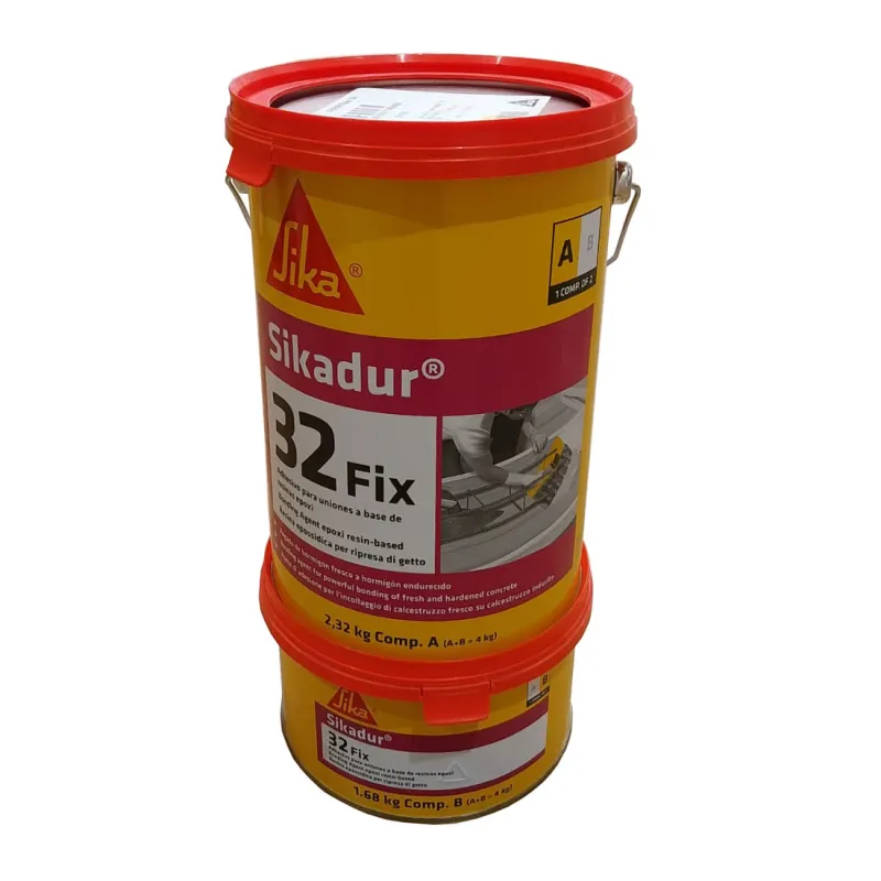 Adhesivo bicomponente a base de resinas epoxi Sikadur-32 Fix de Sika