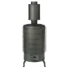 Estufa de leña Theca Nº4 Ecodesign