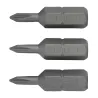 Blíster de 3 puntas Phillips de 1/4'' Bahco