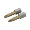 Blíster de 2 puntas de torsión TiN de 1/4" Phillips Bahco