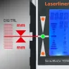 Láser de rotación Quadrum M 350 S con receptor, trípode y regla Laserliner
