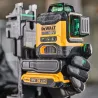 Nivel láser autonivelante VERDE de 3 líneas 360° Dewalt DCLE34031D1-QW