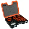 Juego de coronas Sandflex de Bahco de 18 piezas 3834-SET-152