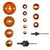 Juego de coronas bi-metal Sandflex de Bahco de 14 piezas 3834-PROMO-122-76