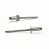 Remache estándar aluminio/acero cabeza alomada Ø6 Bralo